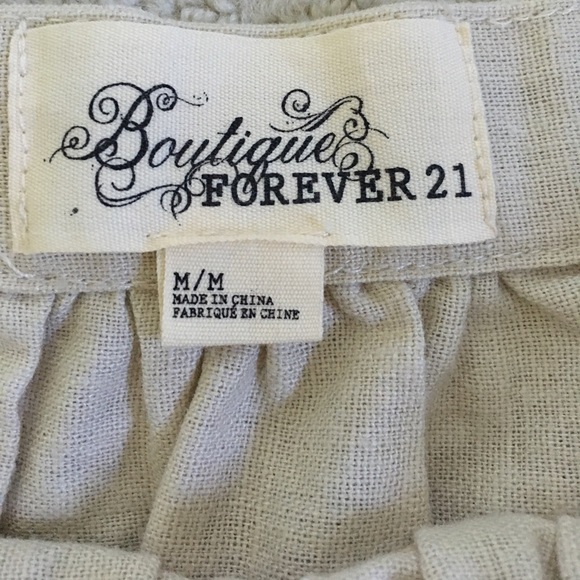 Linen skirt Forever 21 - Picture 5 of 6